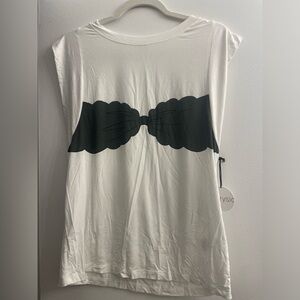 Marysia tank top with bikini print